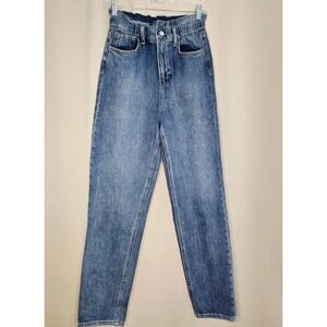 JOE'S Jeans The Brinkley High Rise‎ Paperbag Jeans Womens Denim Blue